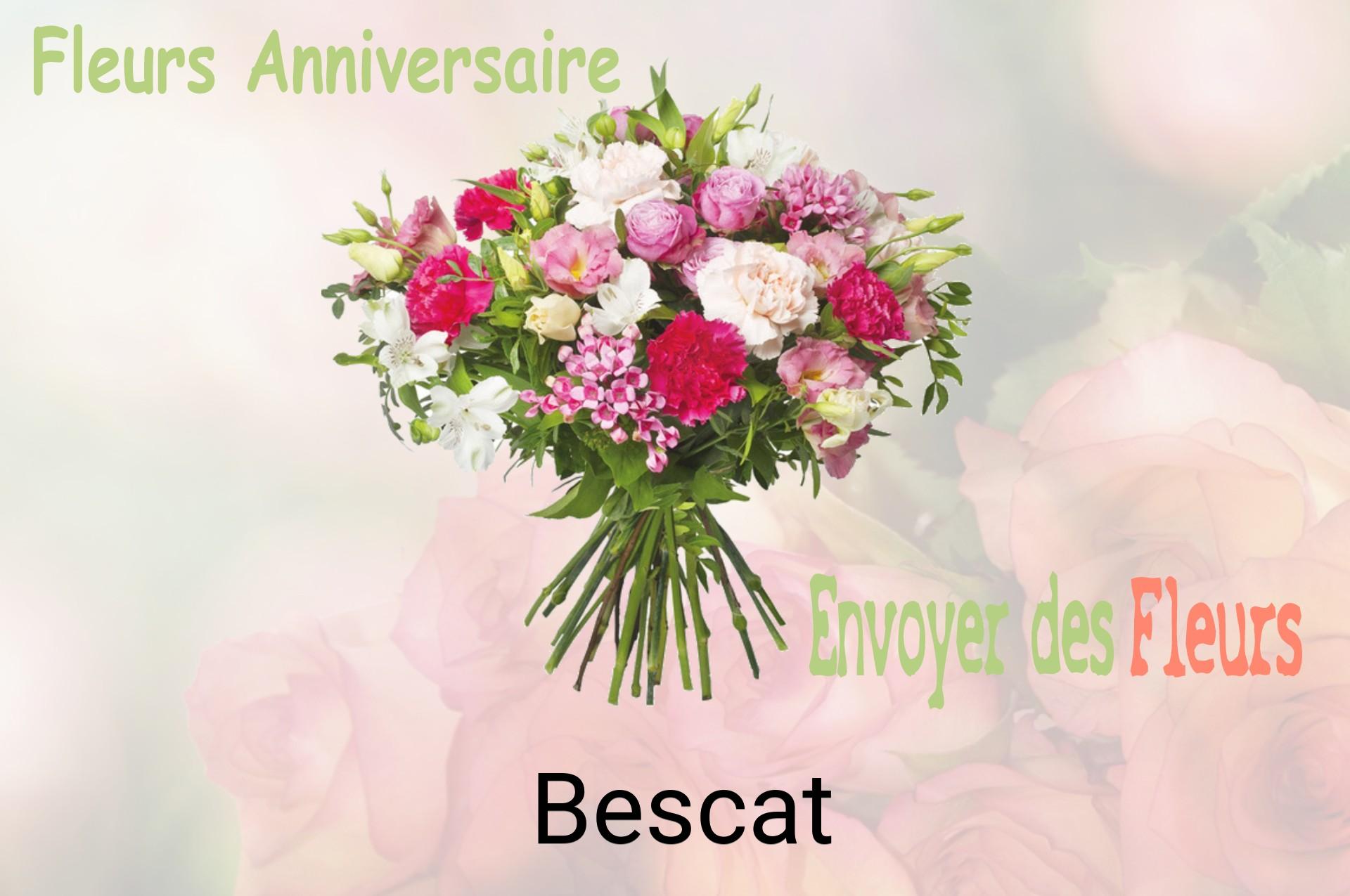 Bouquet de fleurs d’anniversaire livré à Bescat
