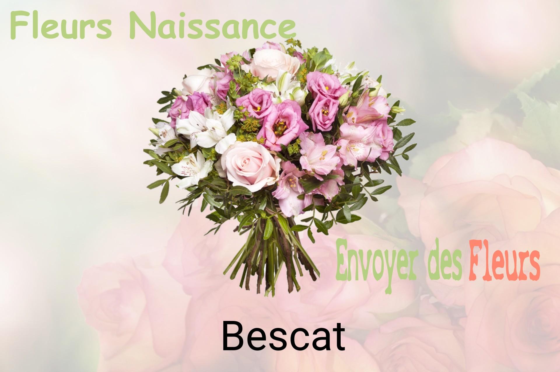 Bouquet de fleurs de naissance livré à Bescat