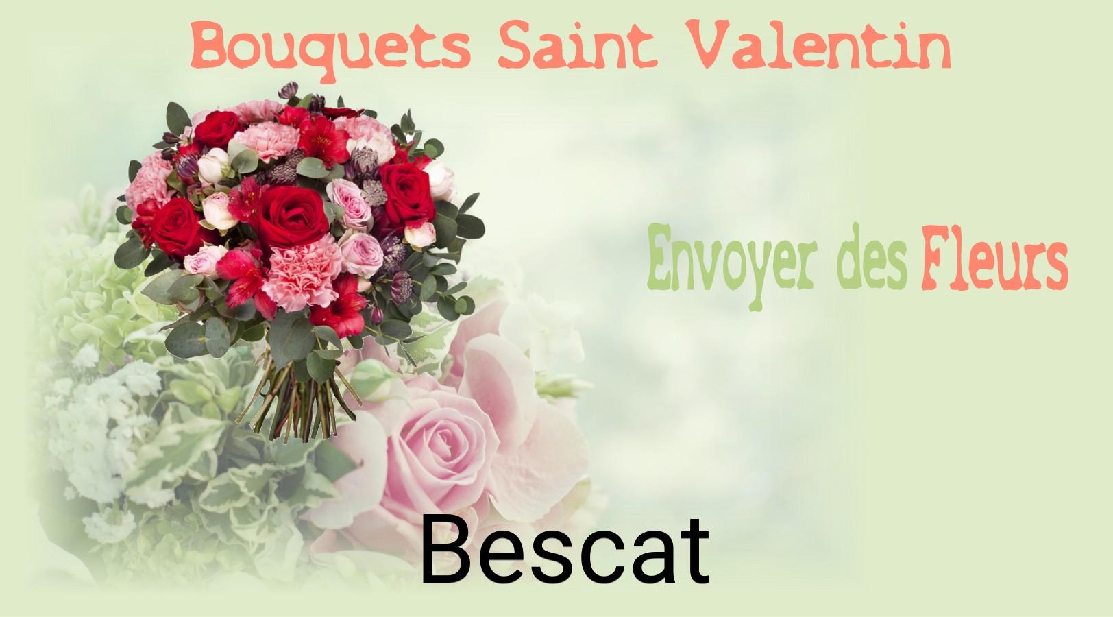Roses de Saint-Valentin livrées à Bescat